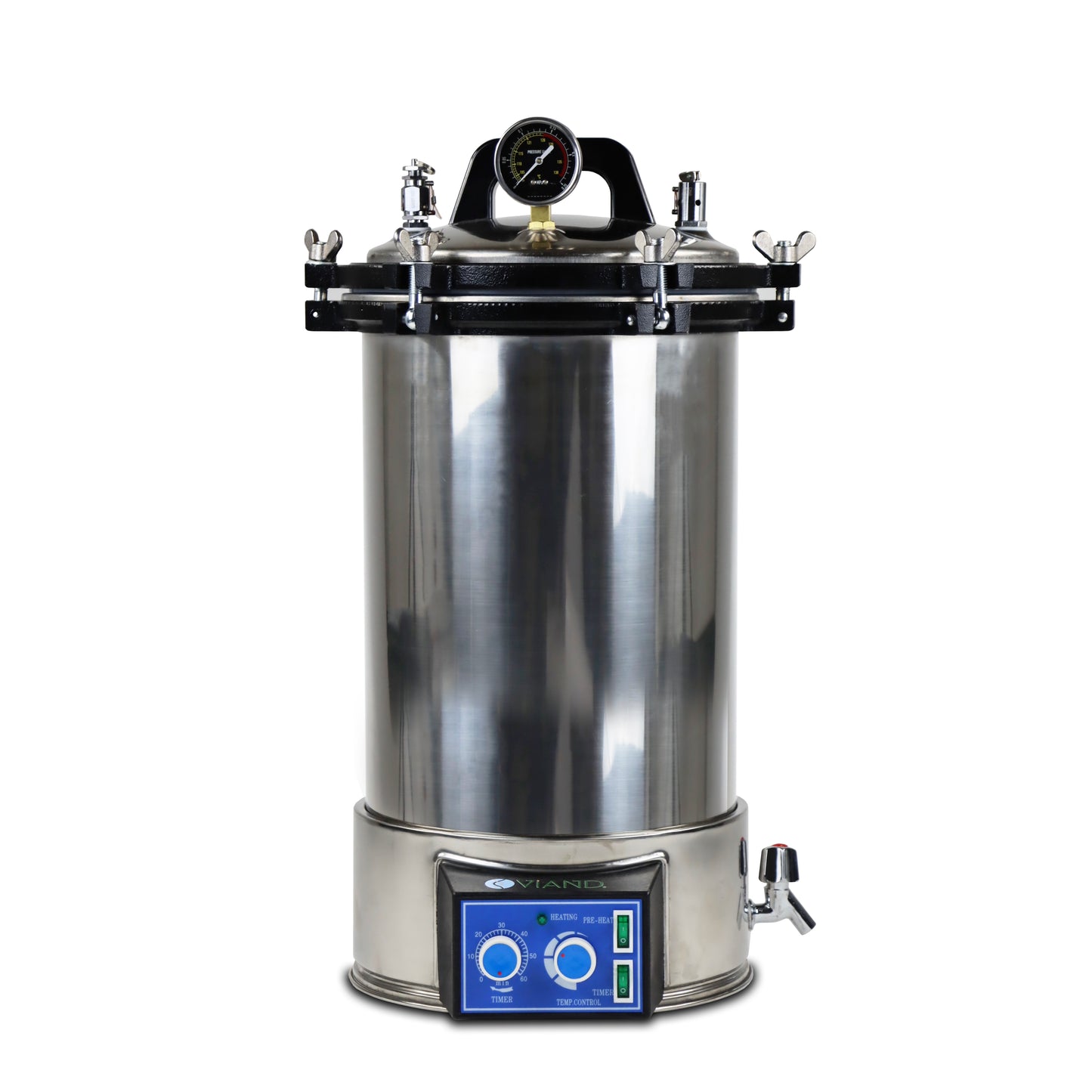 Autoclave Vertical Eléctrica Análoga 24lt 126°C VIAND