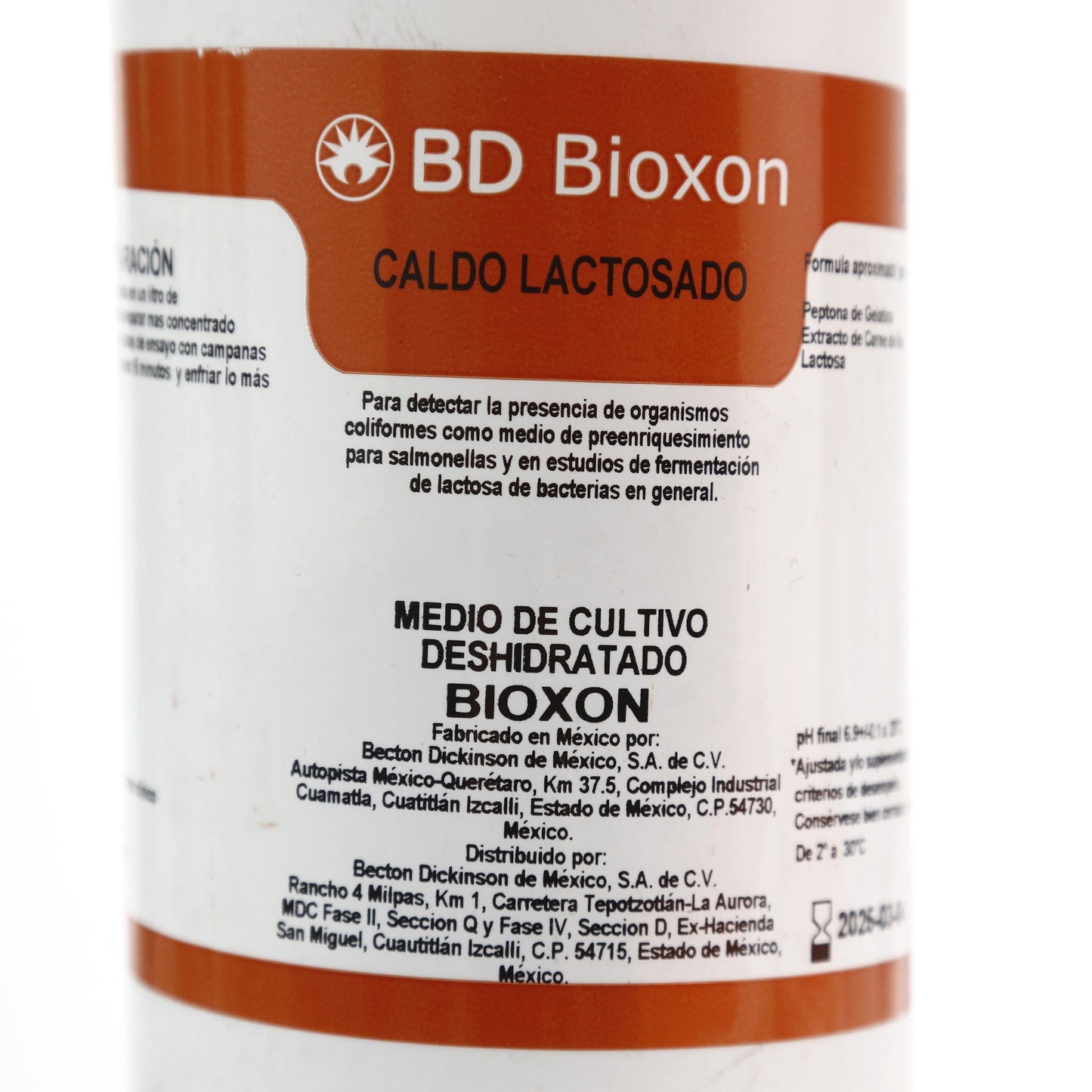 211700 - Caldo Lactosado 450g Bioxon