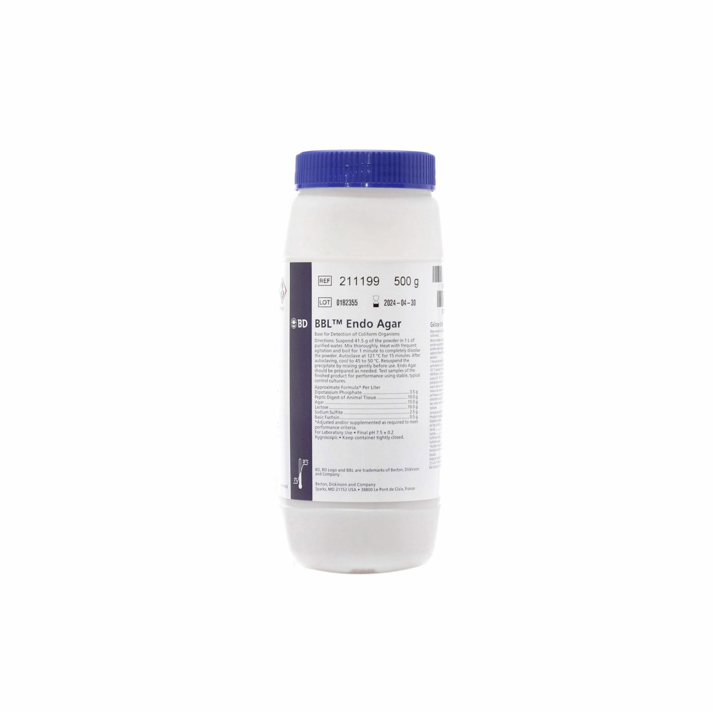 211199 - Agar Endo 500g BBL