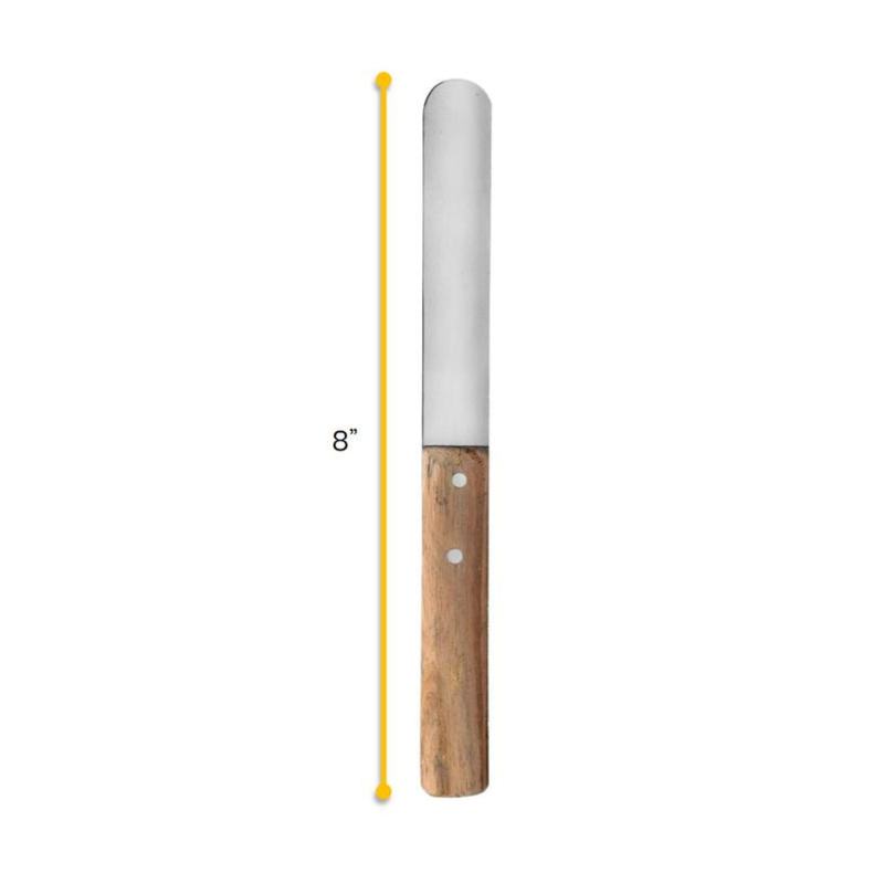 CH0640B - Espátula Mango De Madera 10cm Eisco