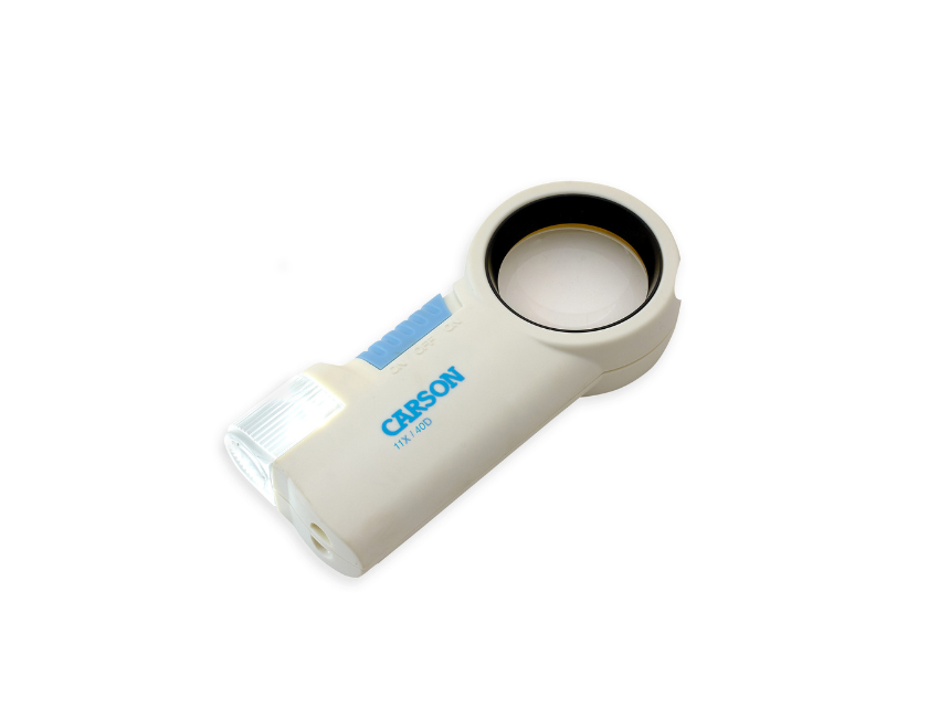 Lupa Magniflash 11x Luz Led Carson