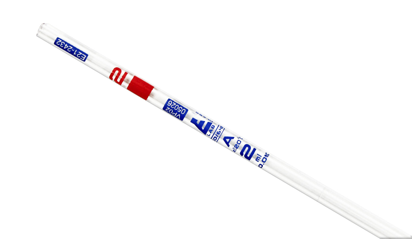 CH1990B - Pipeta Volumétrica Clase "A" Certificado Individual 2ml Eisco