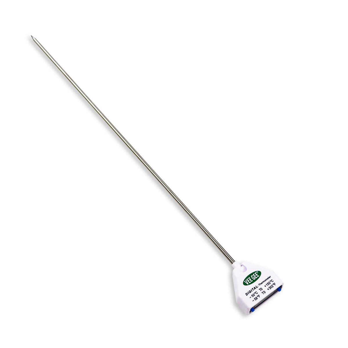 83210-12 – Termómetro Digital Vástago 12″ -50°C A 150°C Vee Gee