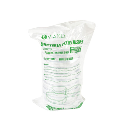 Caja Petri Desechable 1 División 90 X 15mm Pk/10 VIAND
