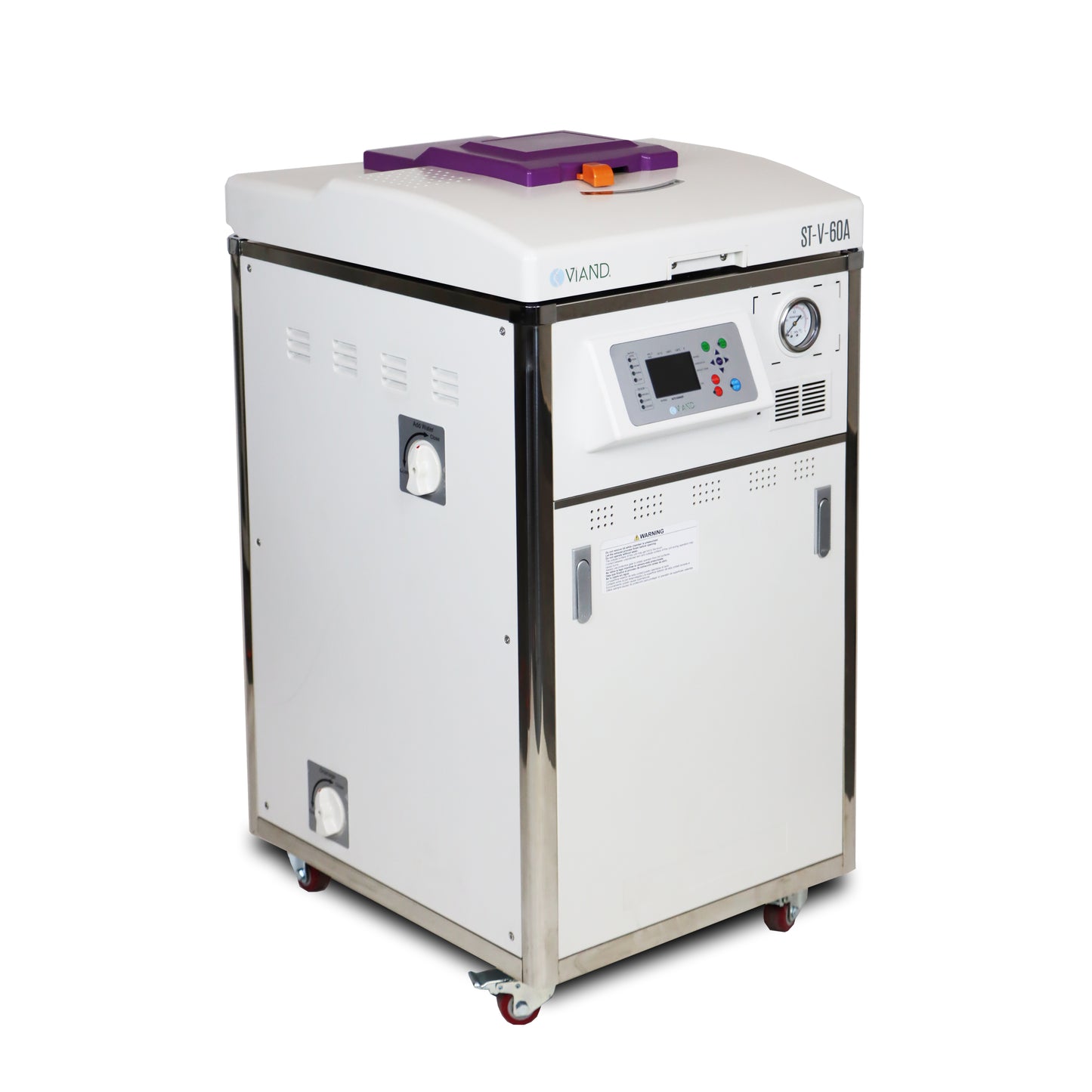 Autoclave Digital Vertical Automática 60lt 105-134°C VIAND