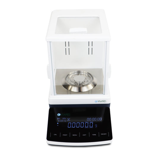 Balanza Semi-Micro Analítica Calibración Interna 120g X 0.01mg VIAND