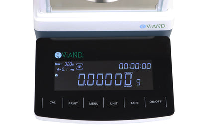Balanza Semi-Micro Analítica Calibración Interna 120g X 0.01mg VIAND