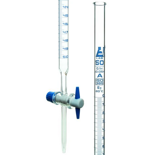 CH0240C - Bureta Clase A Llave De Teflón Recta 50ml Eisco