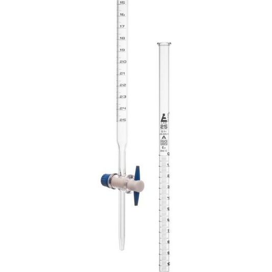 CH0240B - Bureta Clase A Llave De Teflón Recta 25ml Eisco