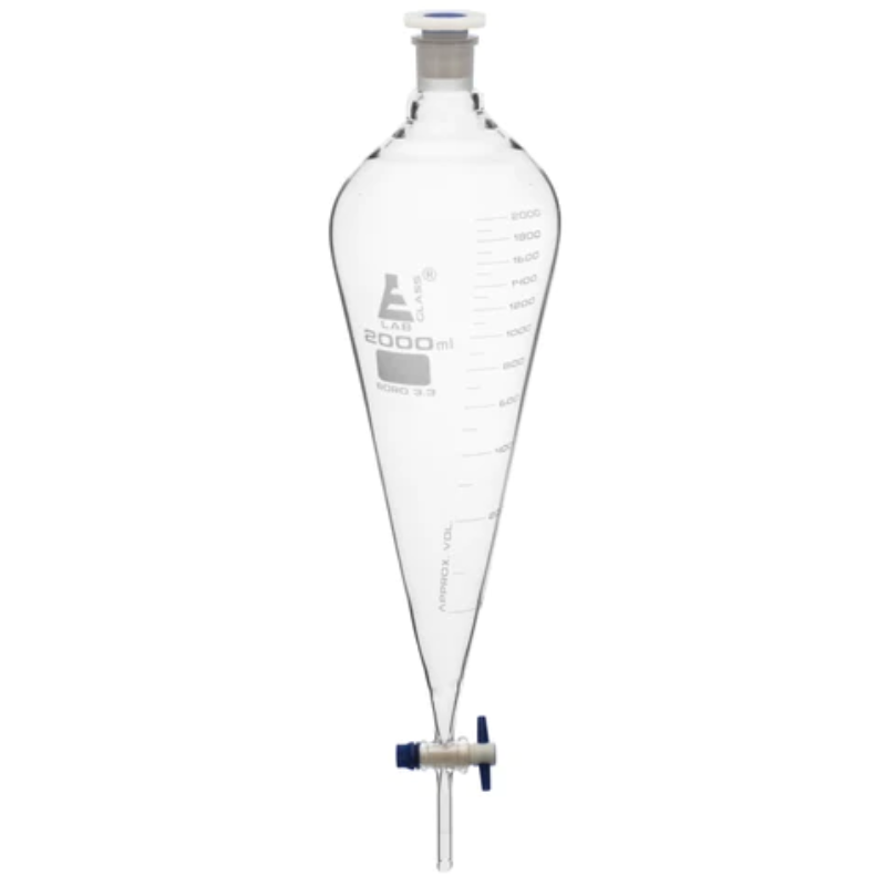 CH0479F-GR - Embudo De Separación Graduado Llave Ptfe 2000ml Eisco