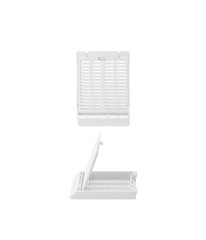 MEBB02-250 - Cassette histológico P/Tejidos Blanco Pk/250 Viand