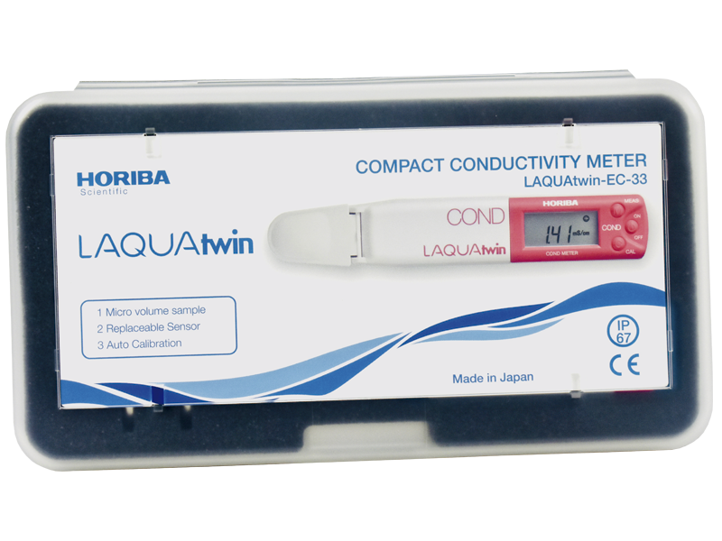 EC33 – Medidor De Ce/Tds/Temperatura Laquatwin Horiba