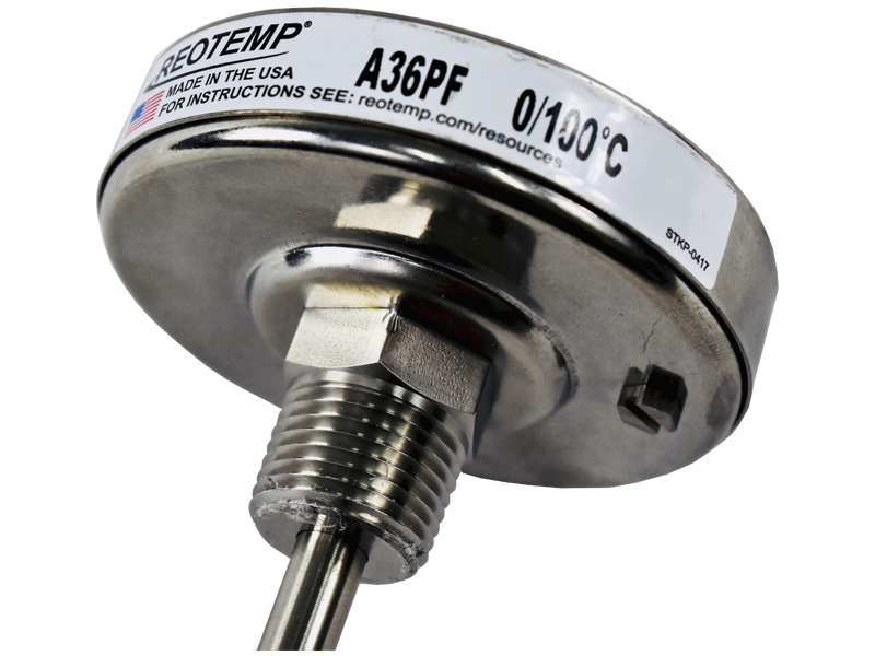 A36PF-C43 – Termómetro De Suelo Y Composta 0-100°C Largo 90cm Reotemp