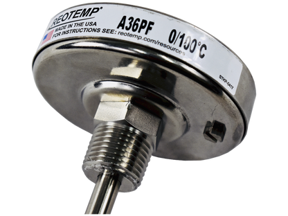 A36PF-C43 – Termómetro De Suelo Y Composta 0-100°C Largo 90cm Reotemp