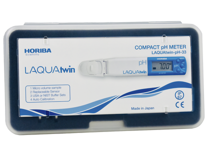 Medidor De Ph/Mv/°C 0.00 A 14.00 Laquatwin Horiba