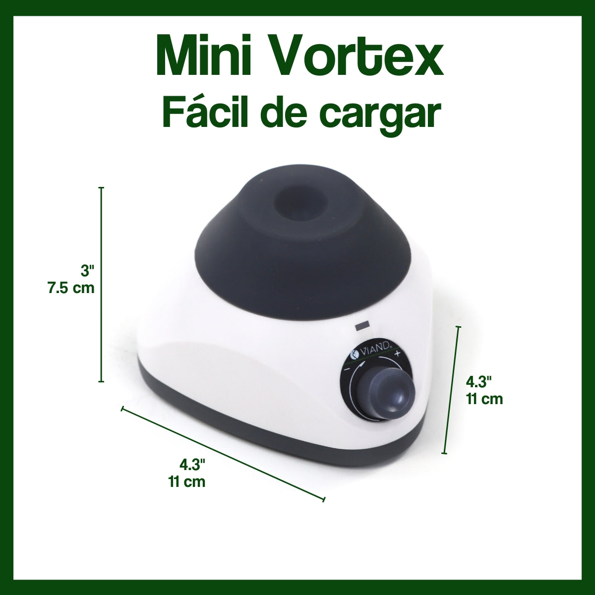 LCH-MX-M2 – Mini Agitador Vortex 500-3500rpm Viand