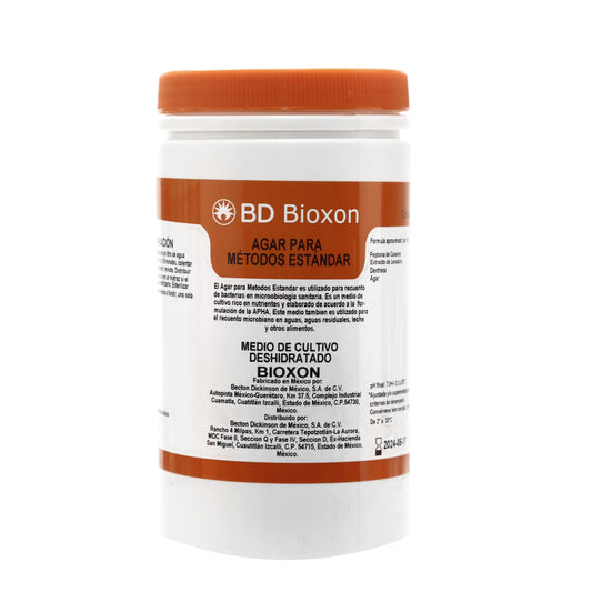 211724 - Agar Métodos Estándar 450g Bioxon