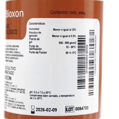 215000 - Agar Bacteriologico 450g Bioxon