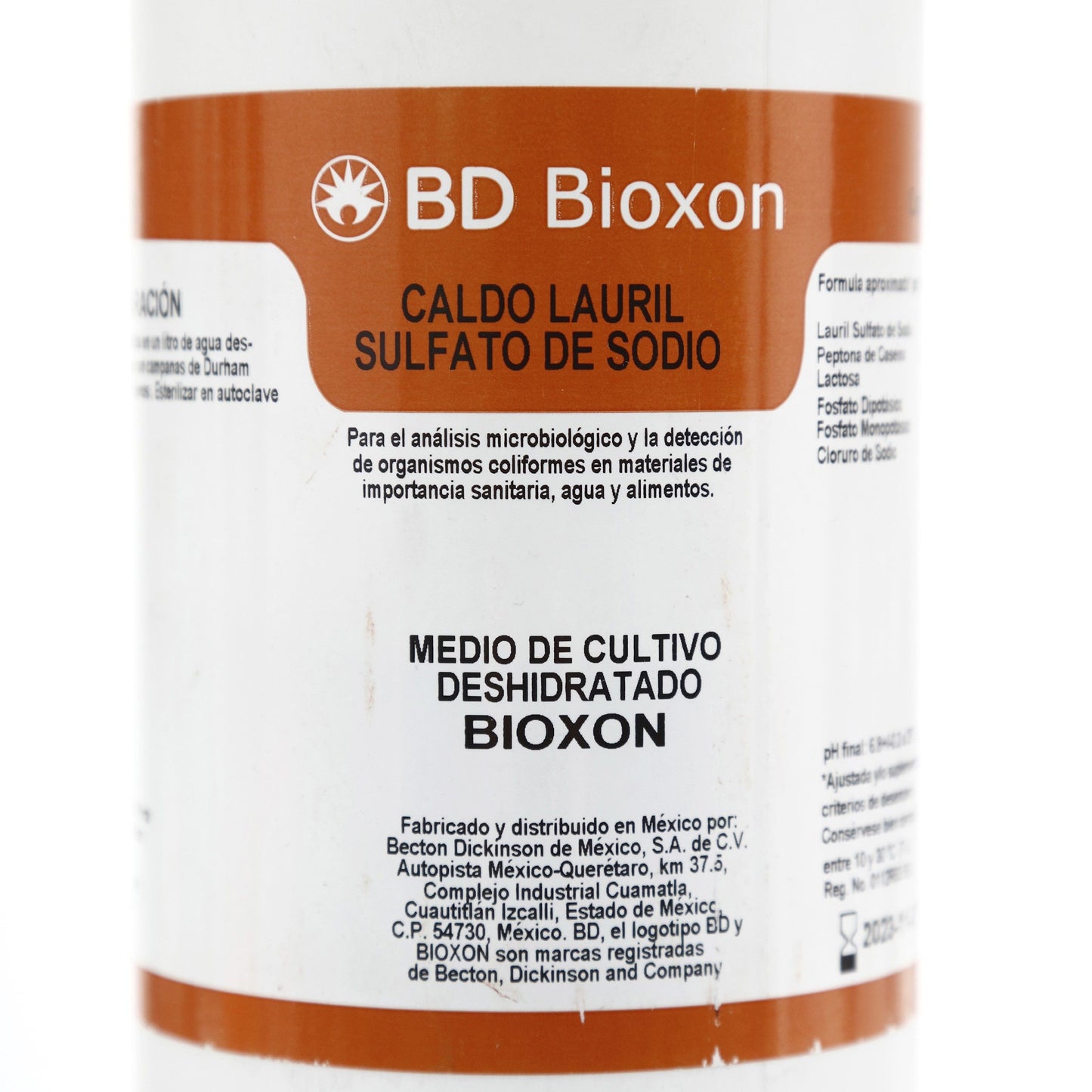 223800 - Caldo Lauril Sulfato De Sodio 450g Bioxon