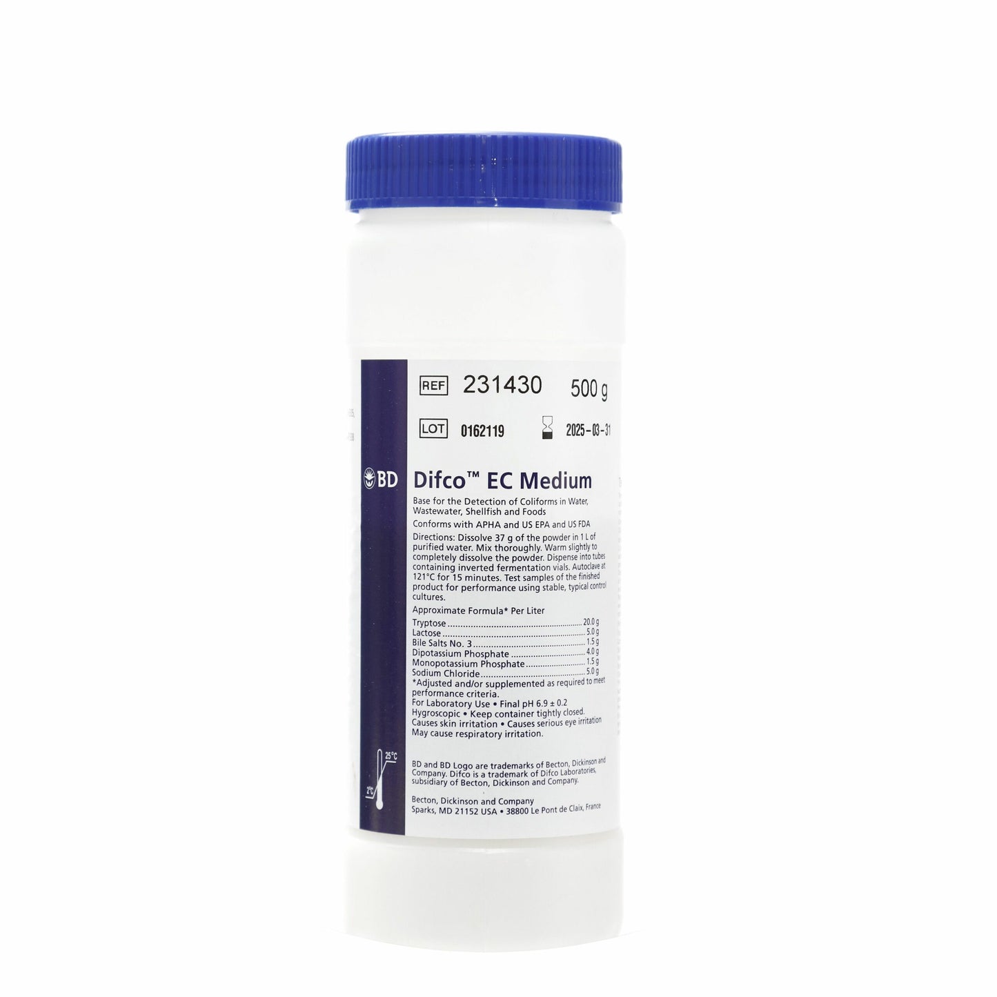 231430 - Medio Ec 500g Difco