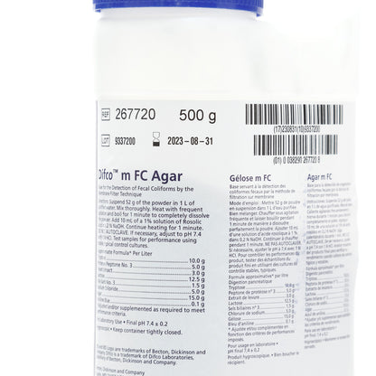 267720 - Agar M Fc 500g Difco