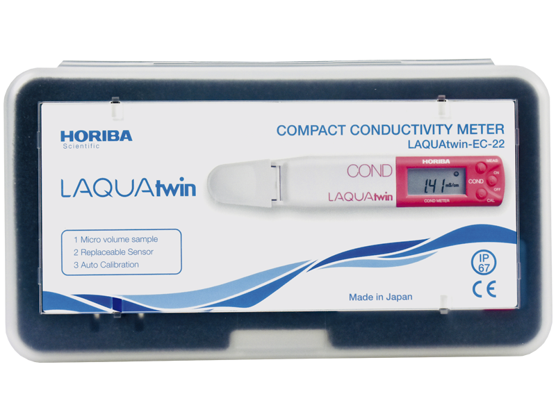 EC22 – Medidor De Conductividad/°C Laquatwin Horiba
