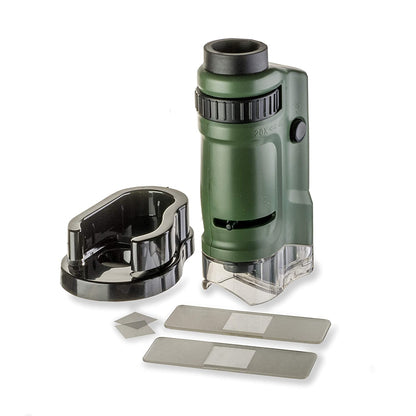Microscopio De Bolsillo 20-40x Carson