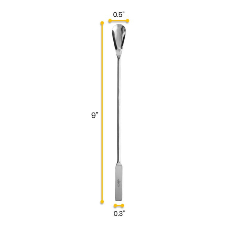 CH0635C - Cuchara Espátula Acero Inoxidable 25cm Eisco