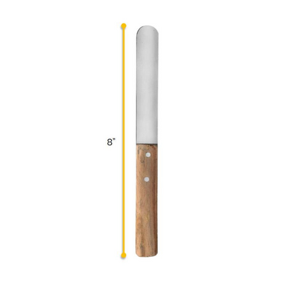 CH0640B - Espátula Mango De Madera 10cm Eisco