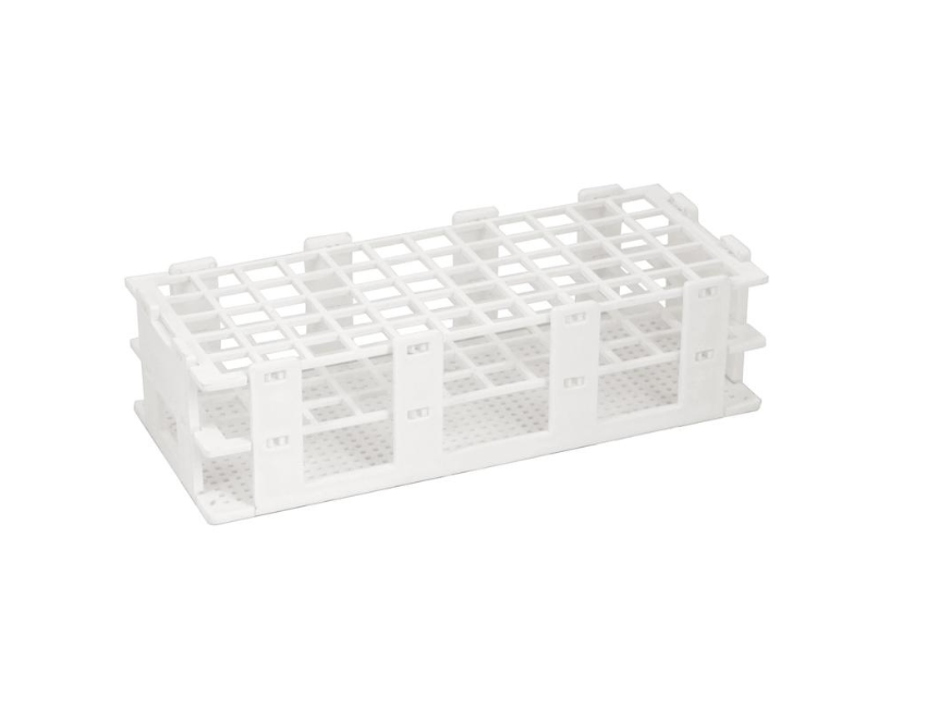 CH0710B - Gradilla Polipropileno Blanca P/60 Tubos 16mm Eisco
