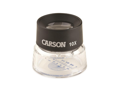Lupa Lumiloupe Base De Acrílico 10x Carson