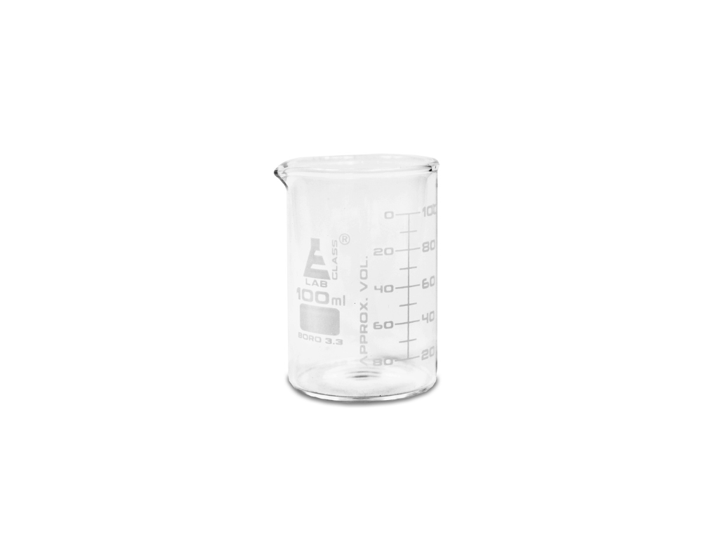 CH0124C – Vaso Precipitado de Vidrio Astm 100ml Eisco