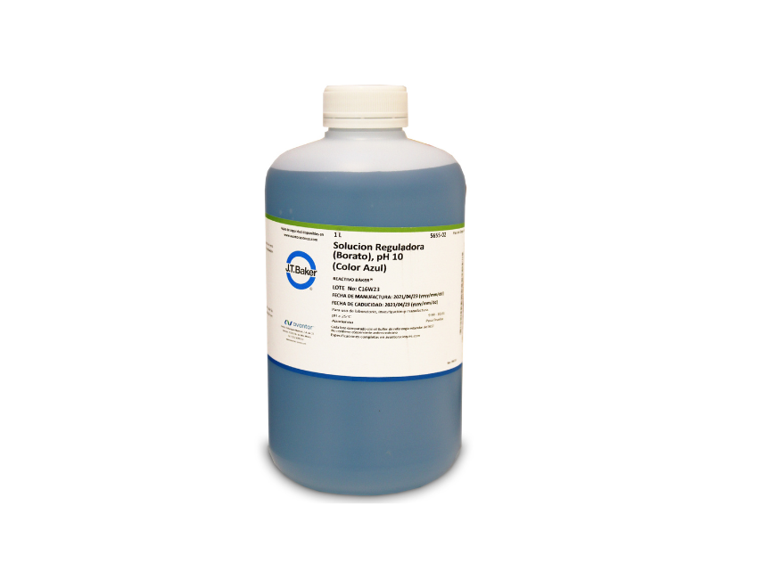 5655-02 – Buffer De Referencia Ph 10 Borato Azul 1lt J.T.Baker