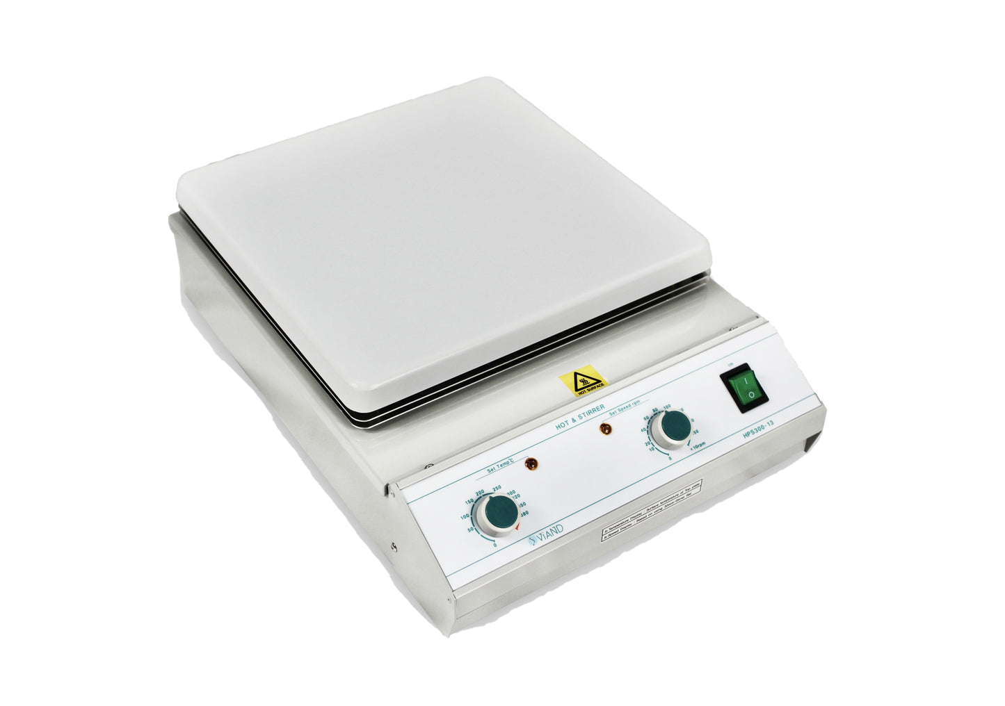Termoagitador Plato Cerámica 12"X12" 350°C 1300rpm VIAND