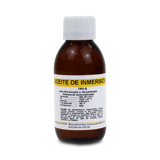 80110-125 - Aceite De Inmersión Tipo B 125ml Golden Bell