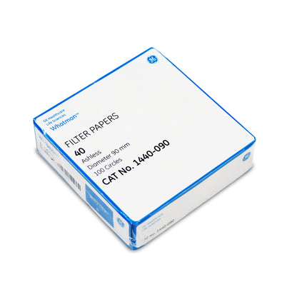 1440-090 PAPEL FILTRO CUANTITATIVO #40 DE 90 MM Ø PK/100 WHATMAN
