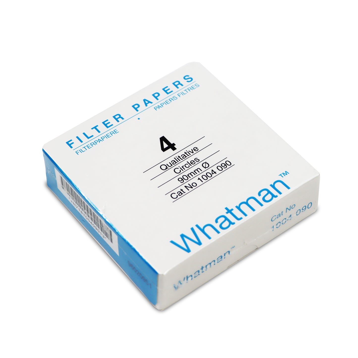 1004-090 PAPEL FILTRO CUALITATIVO #4 DE 90MM Ø PK/100 WHATMAN