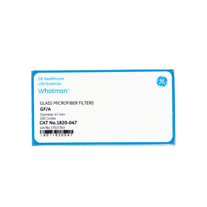 1820-047 - Papel Fibra De Vidrio Gf/A 47mm Ø 1.6µm Pk/100 Whatman