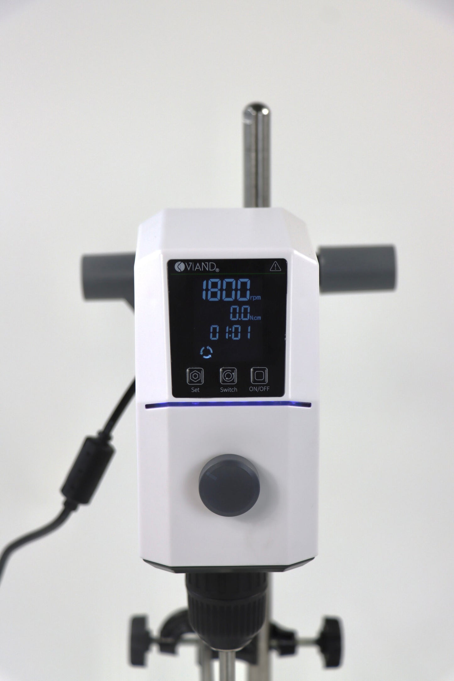 Agitador De Pópela Digital 30l 50-1800rpm Agitación Ambos Sentidos Viand
