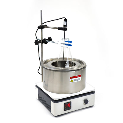Agitador Magnético Con Baño Calentador 5l 0-2800rpm 300°C Viand