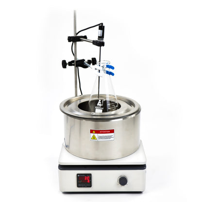 Agitador Magnético Con Baño Calentador 5l 0-2800rpm 300°C Viand