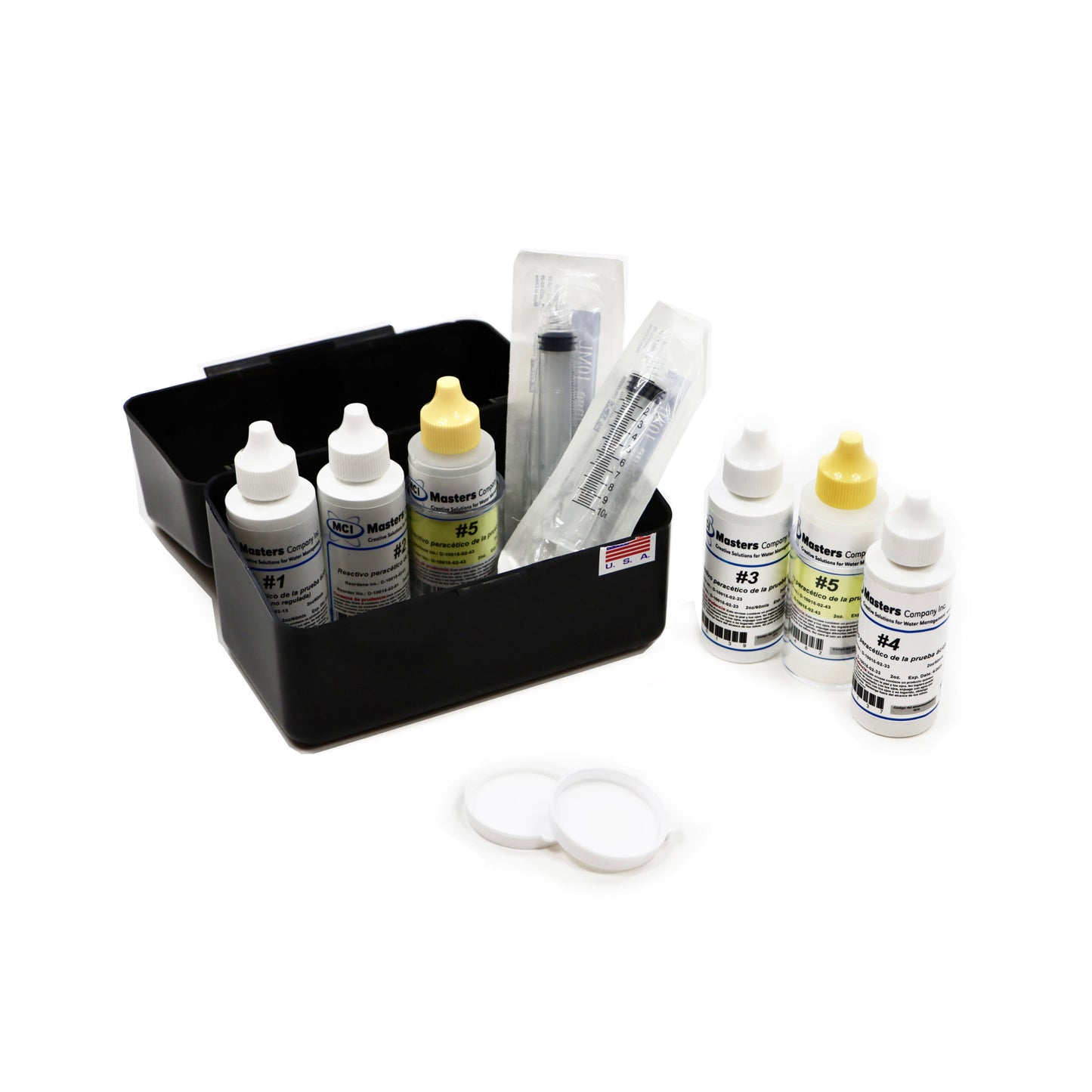 D-10015-02 - Kit De Titulación Para Medir Acido Peracético 20-400ppm Masters Company