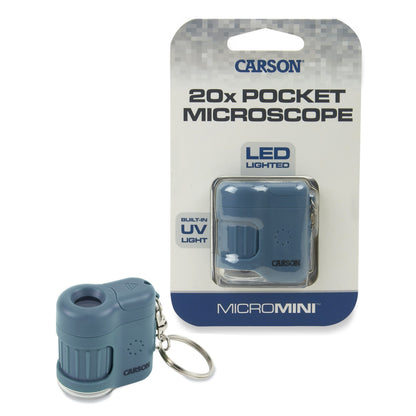 Microscopio De Bolsillo 20x Carson