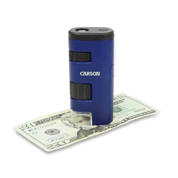 Microscopio De Bolsillo 20-60x Led Carson
