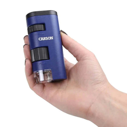 Microscopio De Bolsillo 20-60x Led Carson