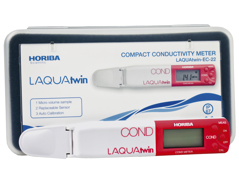 EC22 – Medidor De Conductividad/°C Laquatwin Horiba