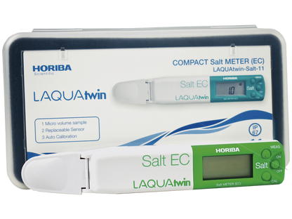 Medidor De Salinidad Digital 100 ppt(G/L) Laquatwin Horiba