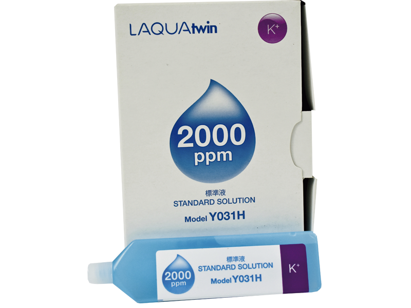 Y031H – Solución Para Laquatwin De Potasio 2000ppm 6x14ml Horiba