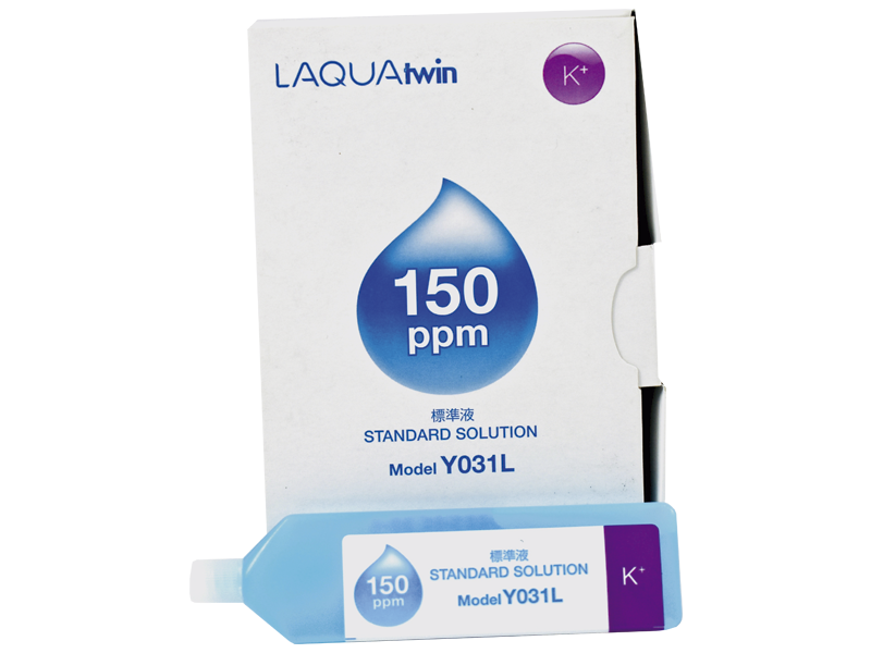 Y031L – Solución Para Laquatwin De Potasio 150ppm 6x14ml Horiba