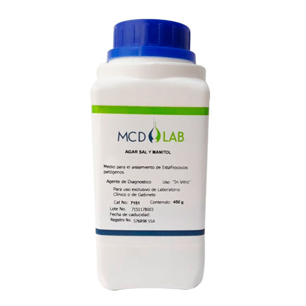 7151 - Agar Sal Y Manitol 450g MCD